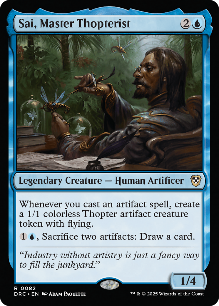 Sai, Master Thopterist [Aetherdrift Commander] | Tacoma Games