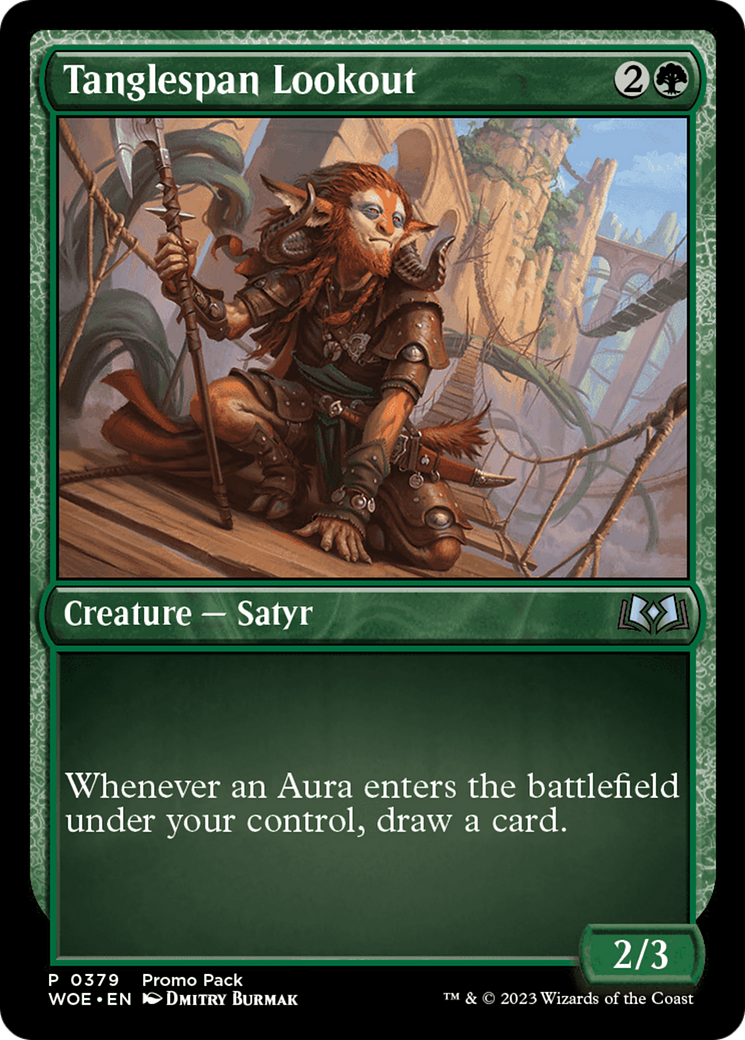 Tanglespan Lookout (Promo Pack) [Wilds of Eldraine Promos] | Tacoma Games