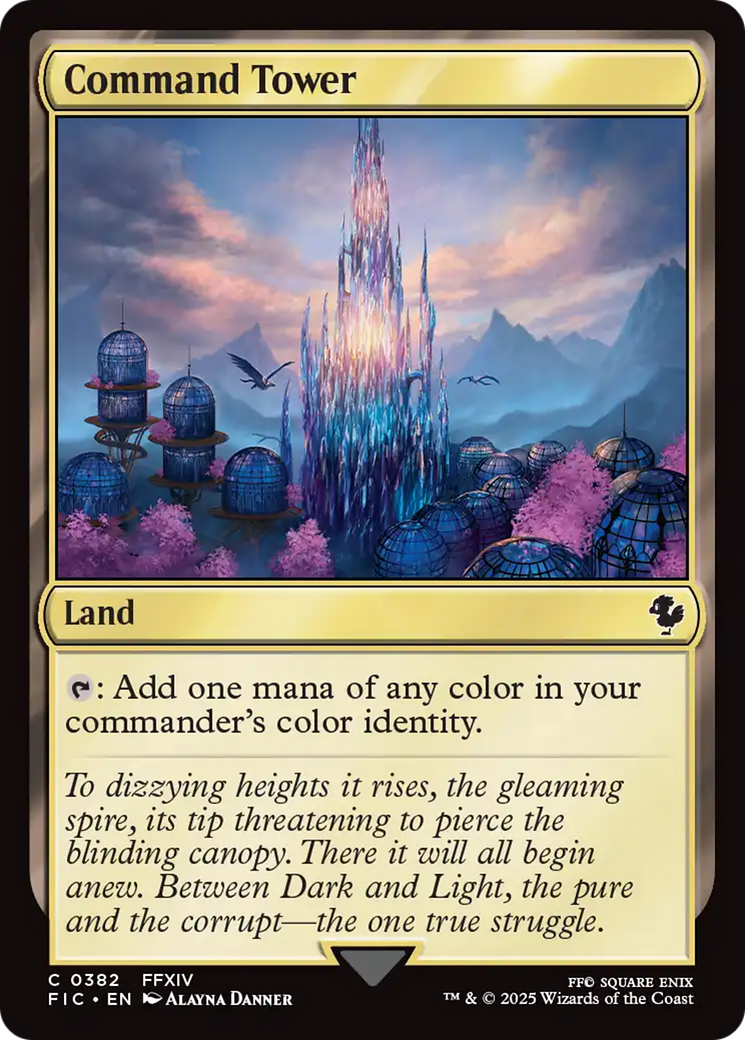 Command Tower (0382) [FINAL FANTASY Commander] | Tacoma Games