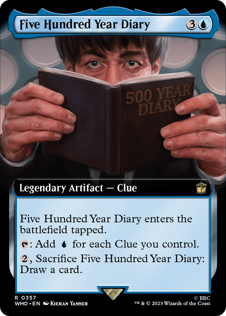 Five Hundred Year Diary (Extended Art) [Doctor Who] | Tacoma Games