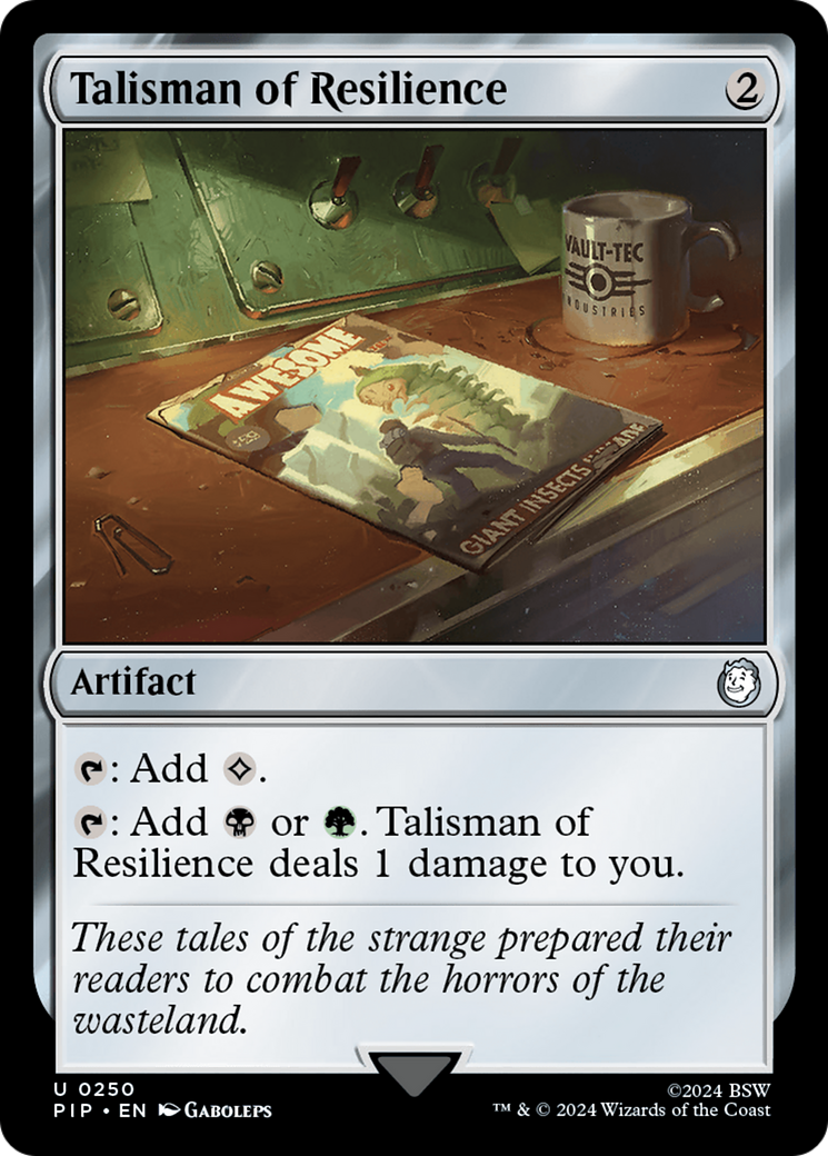 Talisman of Resilience [Fallout] | Tacoma Games