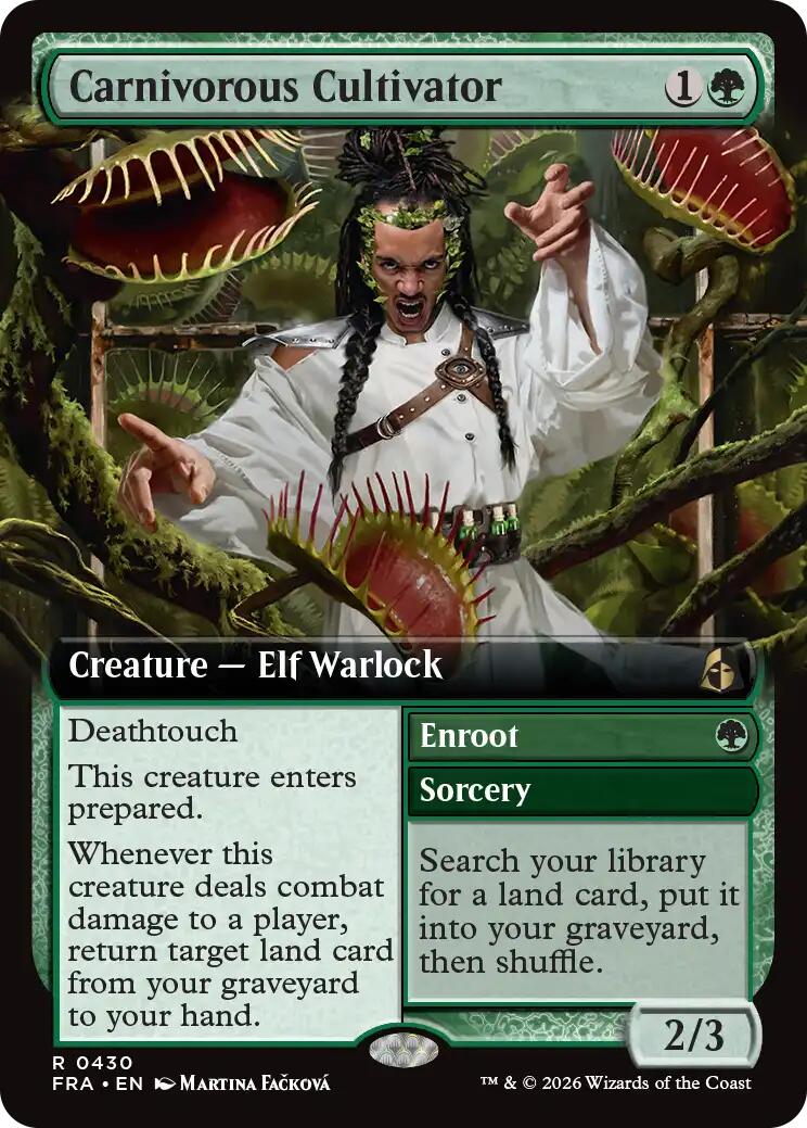 Carnivorous Cultivator (Extended Art) [Reality Fracture] | Tacoma Games