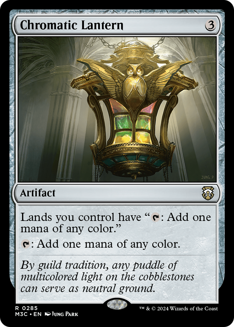 Chromatic Lantern (Ripple Foil) [Modern Horizons 3 Commander] | Tacoma Games