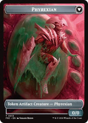 Phyrexian // Incubator Double-Sided Token [Reality Fracture Commander Tokens] | Tacoma Games
