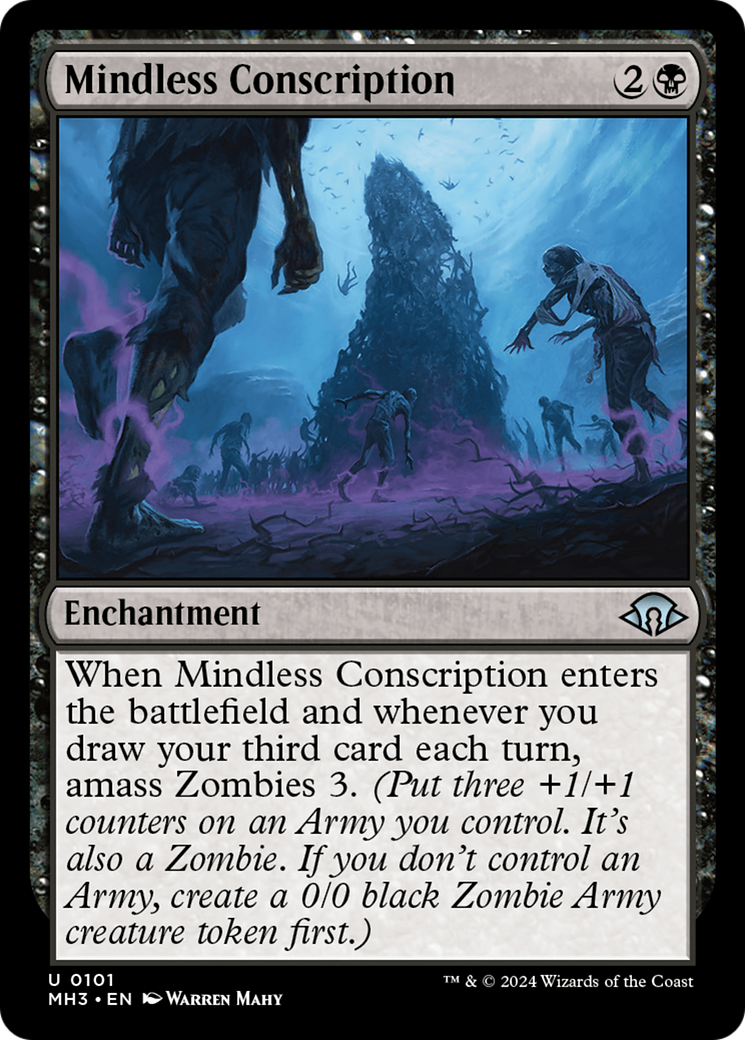 Mindless Conscription [Modern Horizons 3] | Tacoma Games
