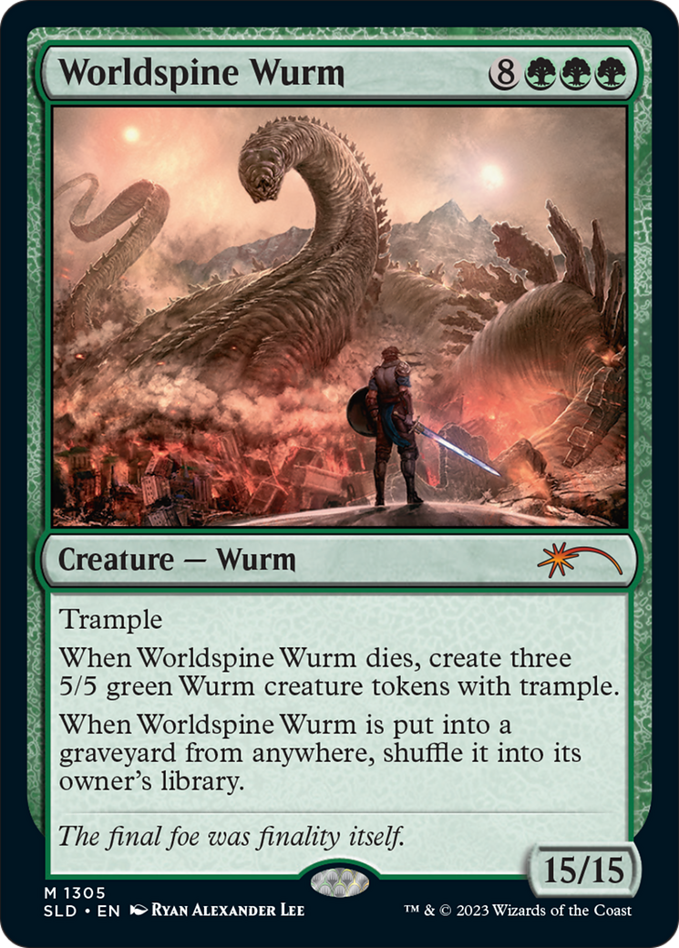 Worldspine Wurm [Secret Lair Drop Series] | Tacoma Games