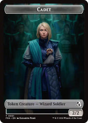 Cadet // Jace Double-Sided Token [Reality Fracture Tokens] | Tacoma Games