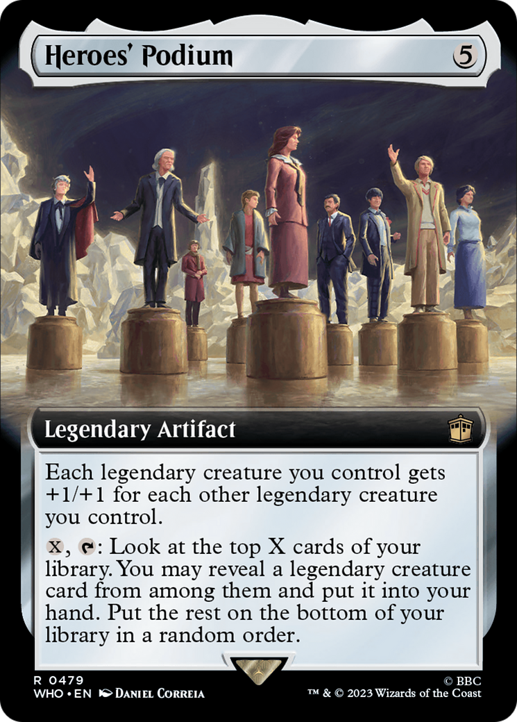 Heroes' Podium (Extended Art) [Doctor Who] | Tacoma Games