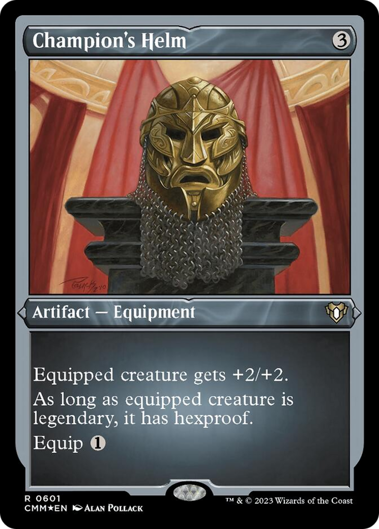 Champion's Helm (Foil Etched) [Commander Masters] | Tacoma Games