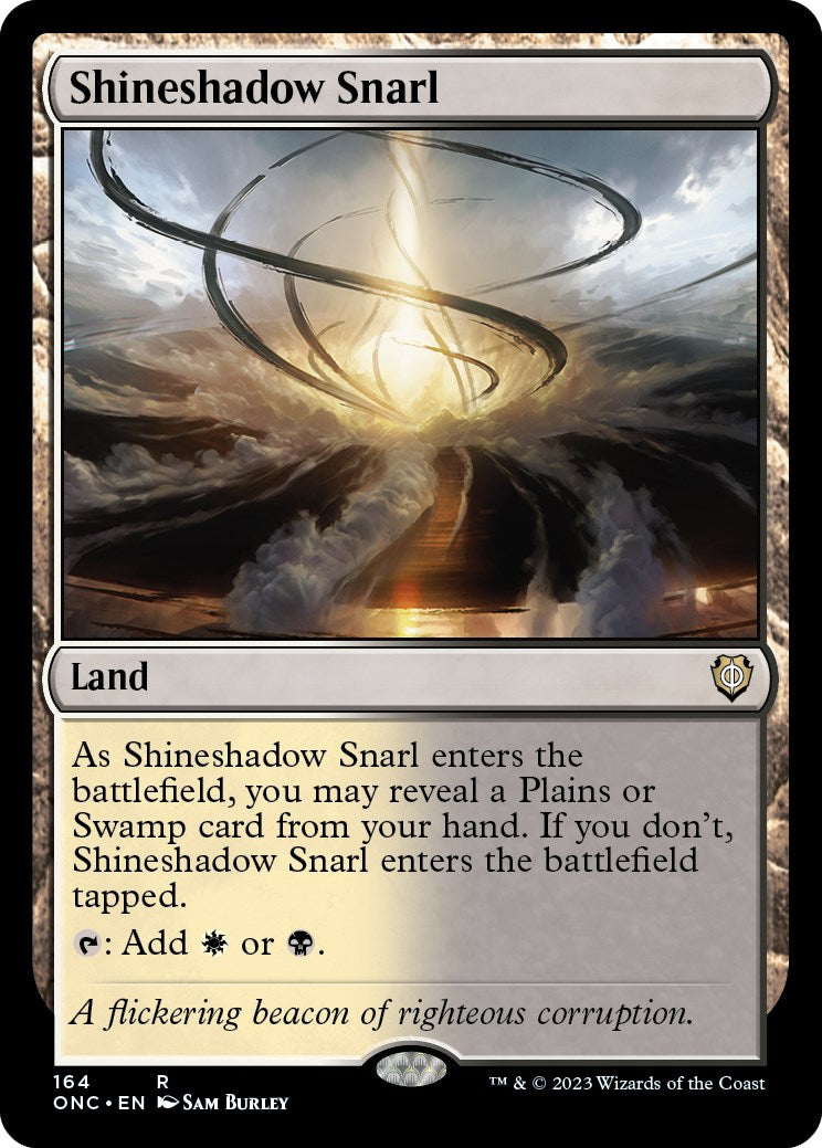 Shineshadow Snarl [Phyrexia: All Will Be One Commander] | Tacoma Games