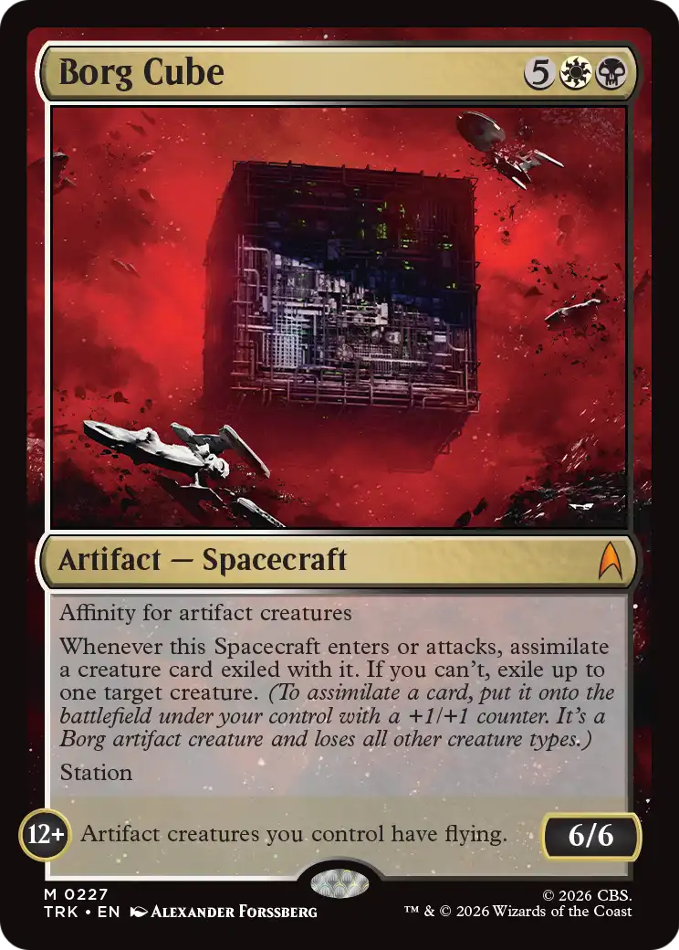 Borg Cube [Star Trek] | Tacoma Games