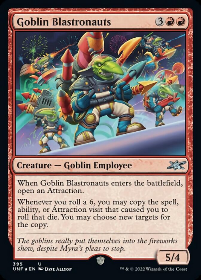 Goblin Blastronauts (Galaxy Foil) [Unfinity] | Tacoma Games