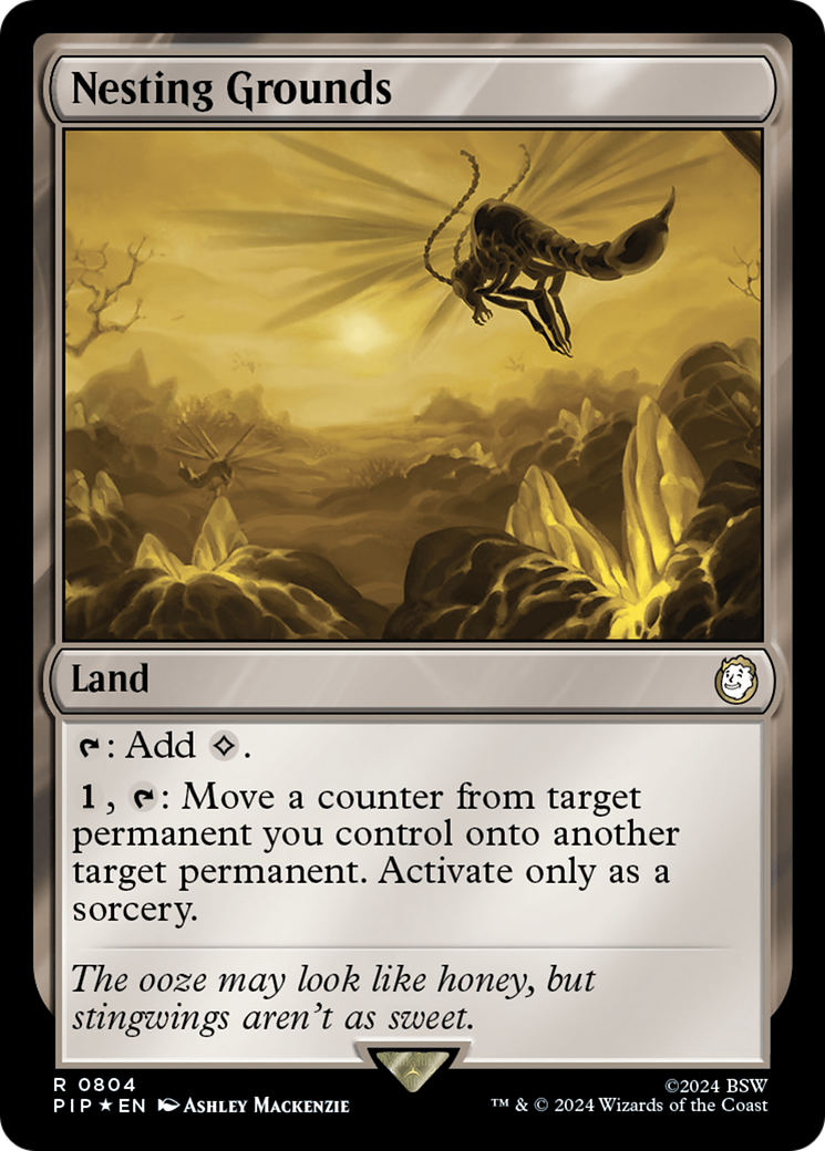 Nesting Grounds (Surge Foil) [Fallout] | Tacoma Games