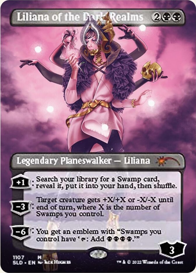 Liliana of the Dark Realms (Borderless) [Secret Lair Drop Series] | Tacoma Games