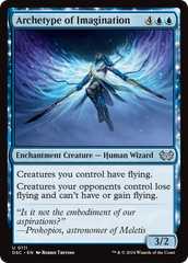 Archetype of Imagination [Duskmourn: House of Horror Commander] | Tacoma Games