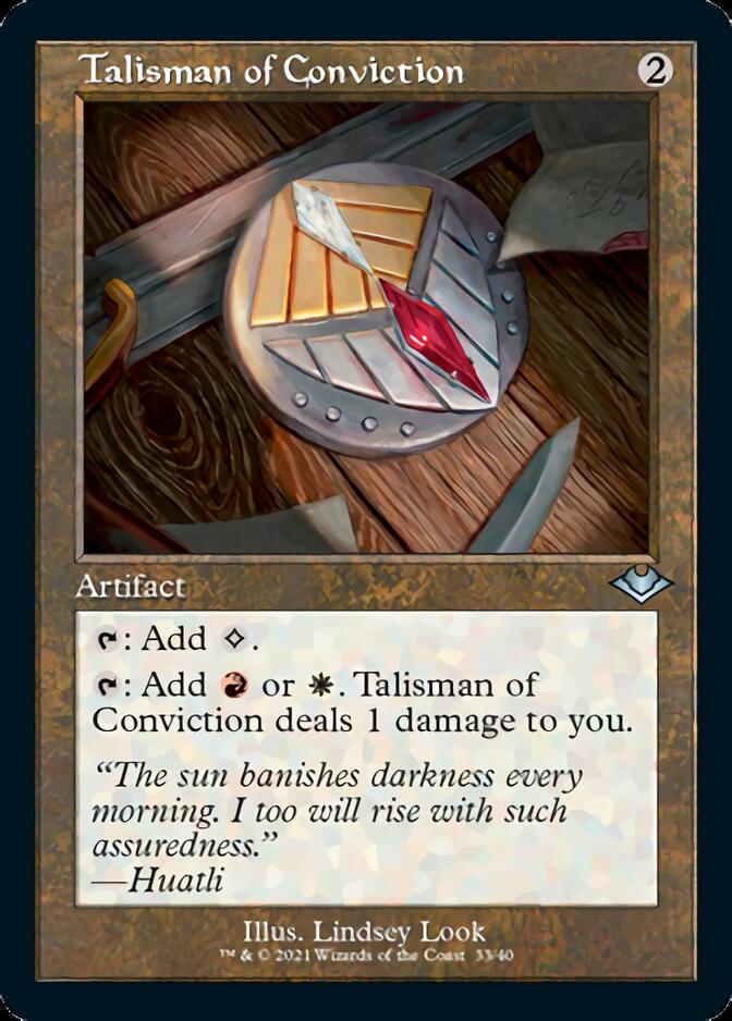 Talisman of Conviction (Retro) [Modern Horizons] | Tacoma Games