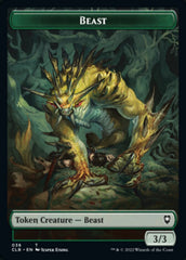 Satyr // Beast Double-Sided Token [Commander Legends: Battle for Baldur's Gate Tokens] | Tacoma Games