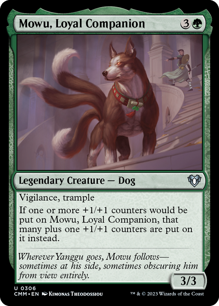 Mowu, Loyal Companion [Commander Masters] | Tacoma Games