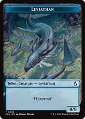 Leviathan // Beast Double-Sided Token [Reality Fracture Tokens] | Tacoma Games