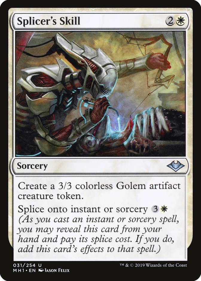 Splicer's Skill [Modern Horizons] | Tacoma Games