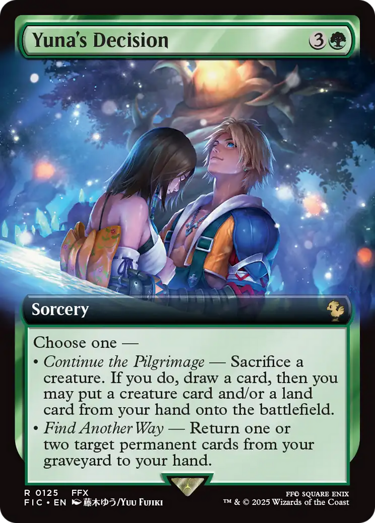 Yuna's Decision (Extended Art) [FINAL FANTASY Commander] | Tacoma Games