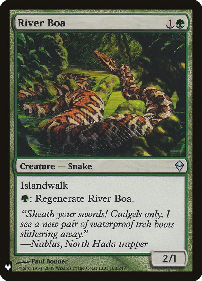 River Boa [Mystery Booster] | Tacoma Games