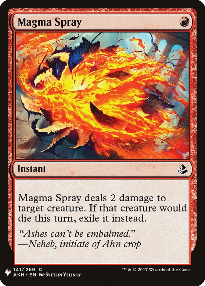 Magma Spray [Mystery Booster] | Tacoma Games