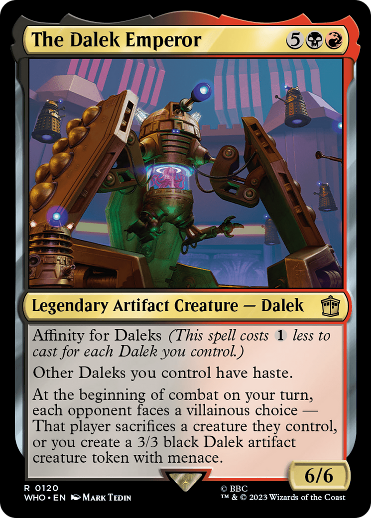 The Dalek Emperor [Doctor Who] | Tacoma Games