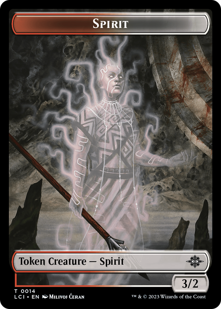 Spirit Token [The Lost Caverns of Ixalan Tokens] | Tacoma Games