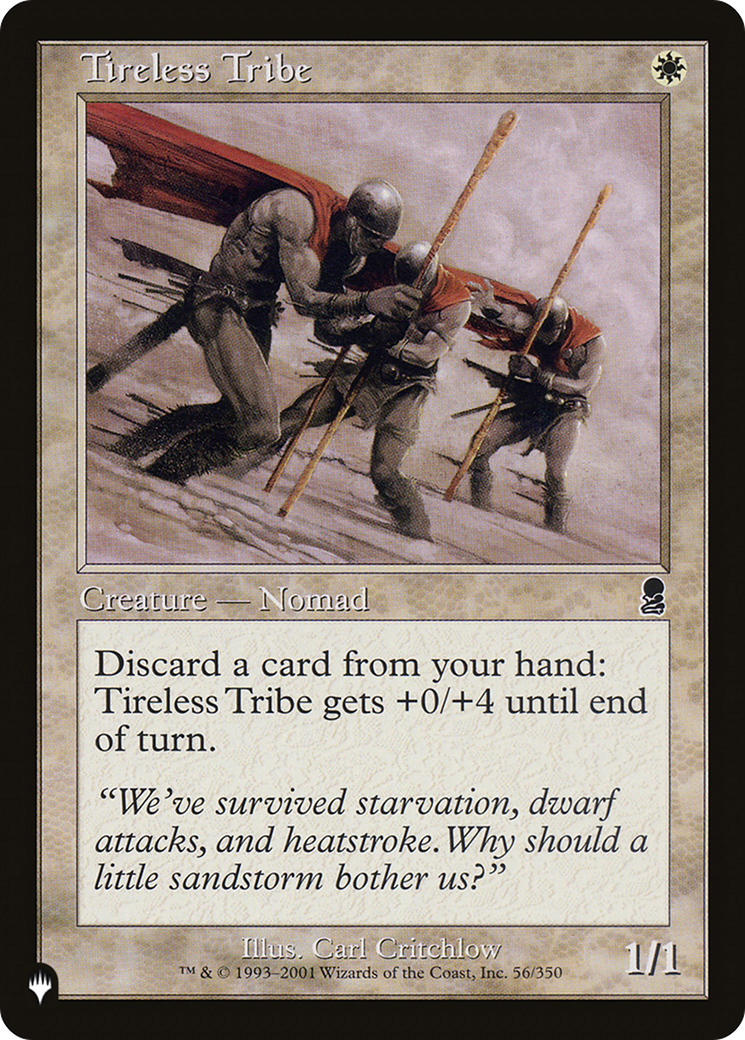 Tireless Tribe [The List Reprints] | Tacoma Games