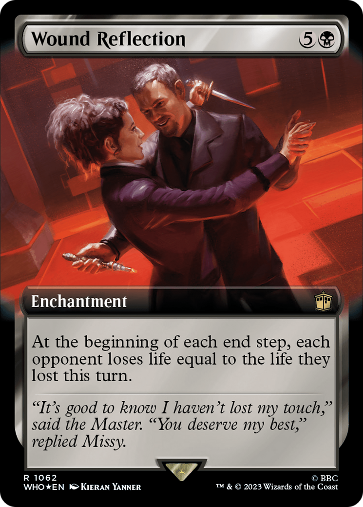 Wound Reflection (Extended Art) (Surge Foil) [Doctor Who] | Tacoma Games