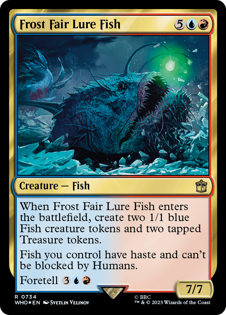 Frost Fair Lure Fish (Surge Foil) [Doctor Who] | Tacoma Games