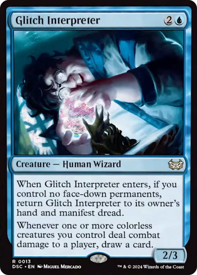 Glitch Interpreter [Duskmourn: House of Horror Commander] | Tacoma Games