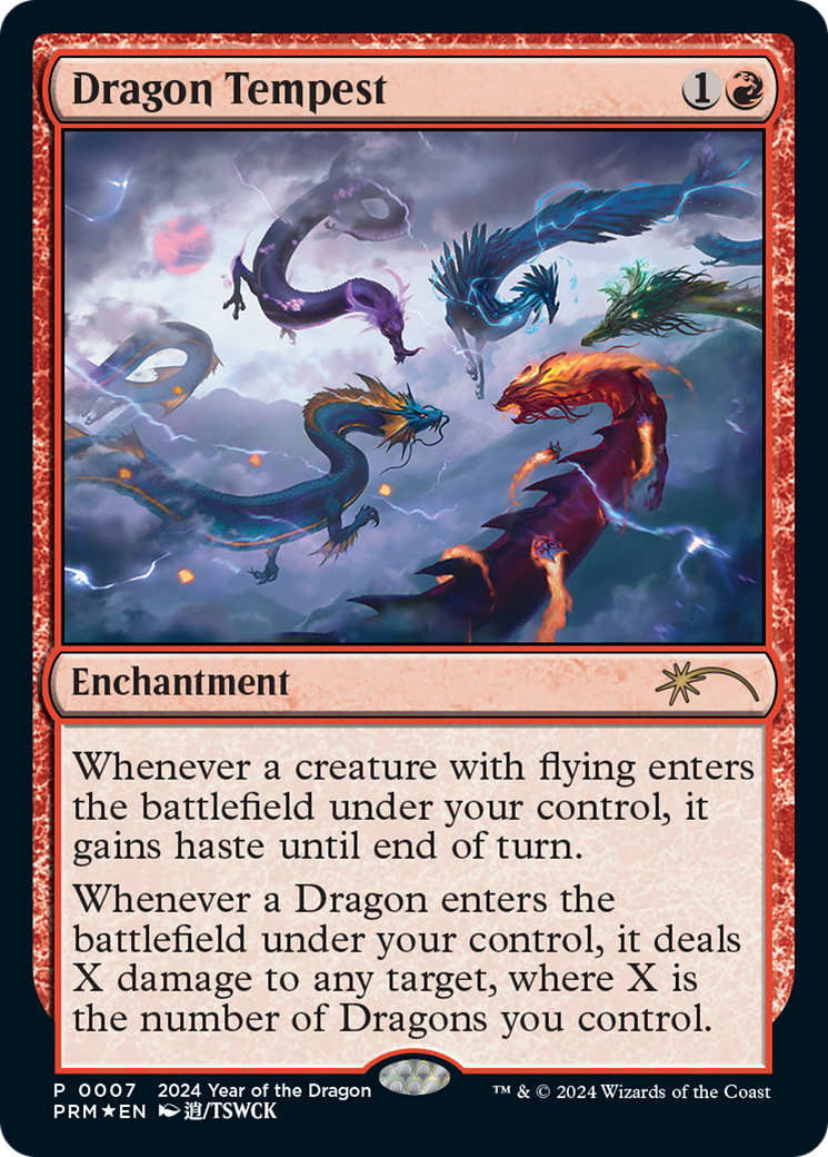 Dragon Tempest (Year of the Dragon 2024) [Standard Showdown Promos] | Tacoma Games