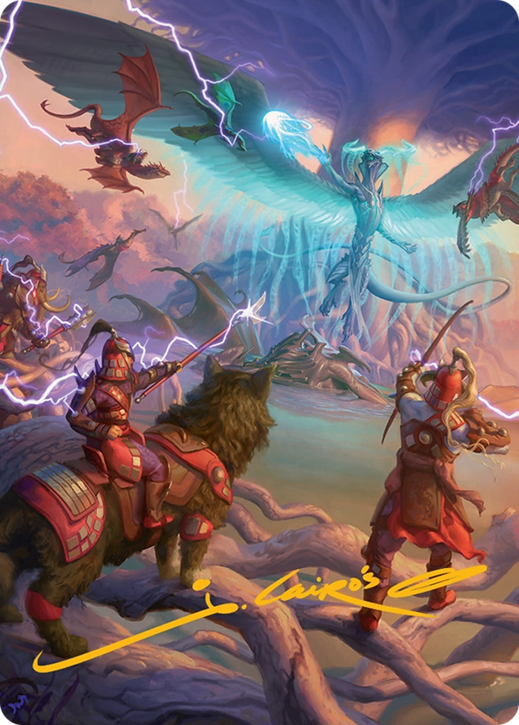 All-Out Assault Art Card (50/54) [Tarkir: Dragonstorm Art Series] | Tacoma Games