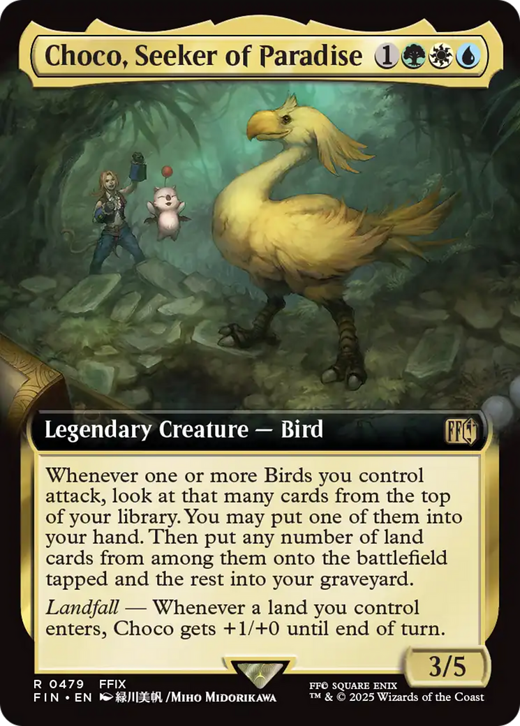 Choco, Seeker of Paradise (Extended Art) [FINAL FANTASY] | Tacoma Games