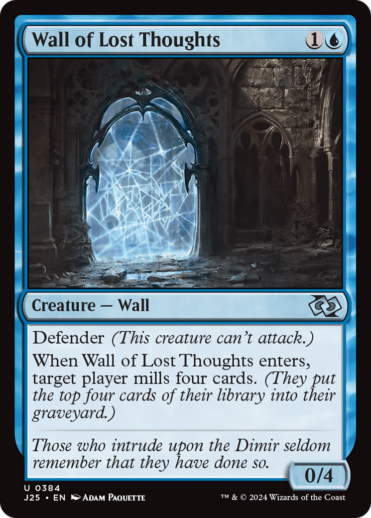 Wall of Lost Thoughts [Foundations Jumpstart] | Tacoma Games