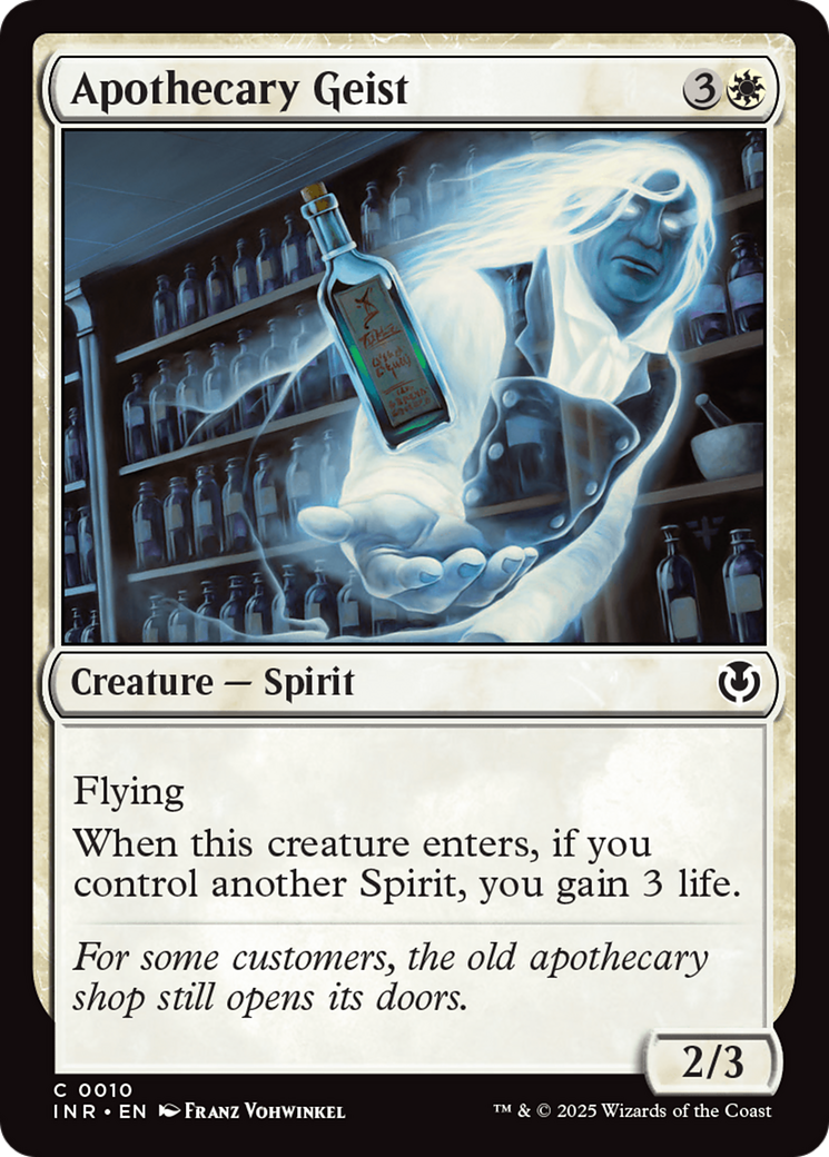 Apothecary Geist [Innistrad Remastered] | Tacoma Games