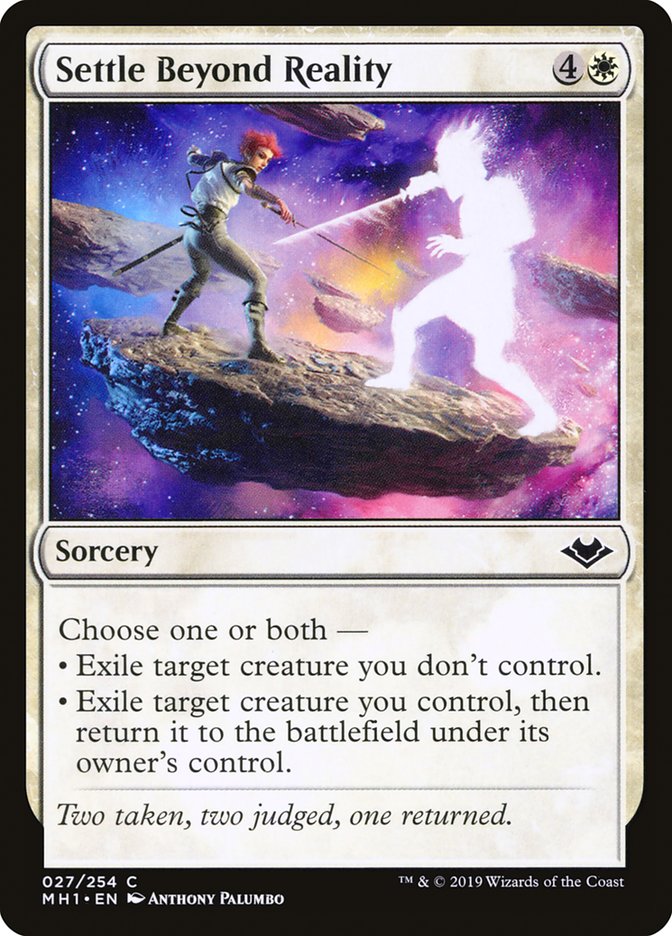 Settle Beyond Reality [Modern Horizons] | Tacoma Games