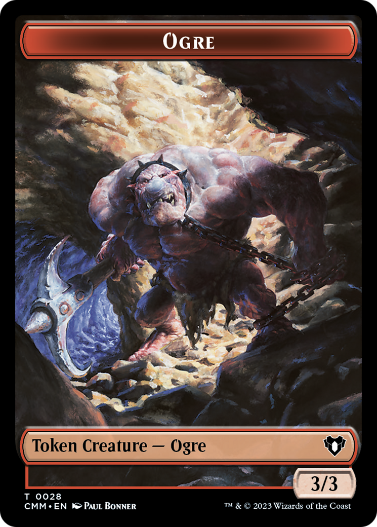 Ogre Token [Commander Masters Tokens] | Tacoma Games