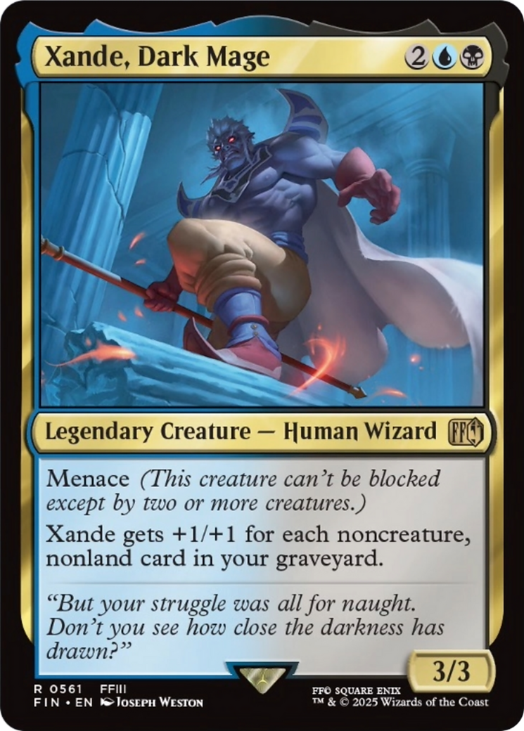 Xande, Dark Mage [FINAL FANTASY] | Tacoma Games