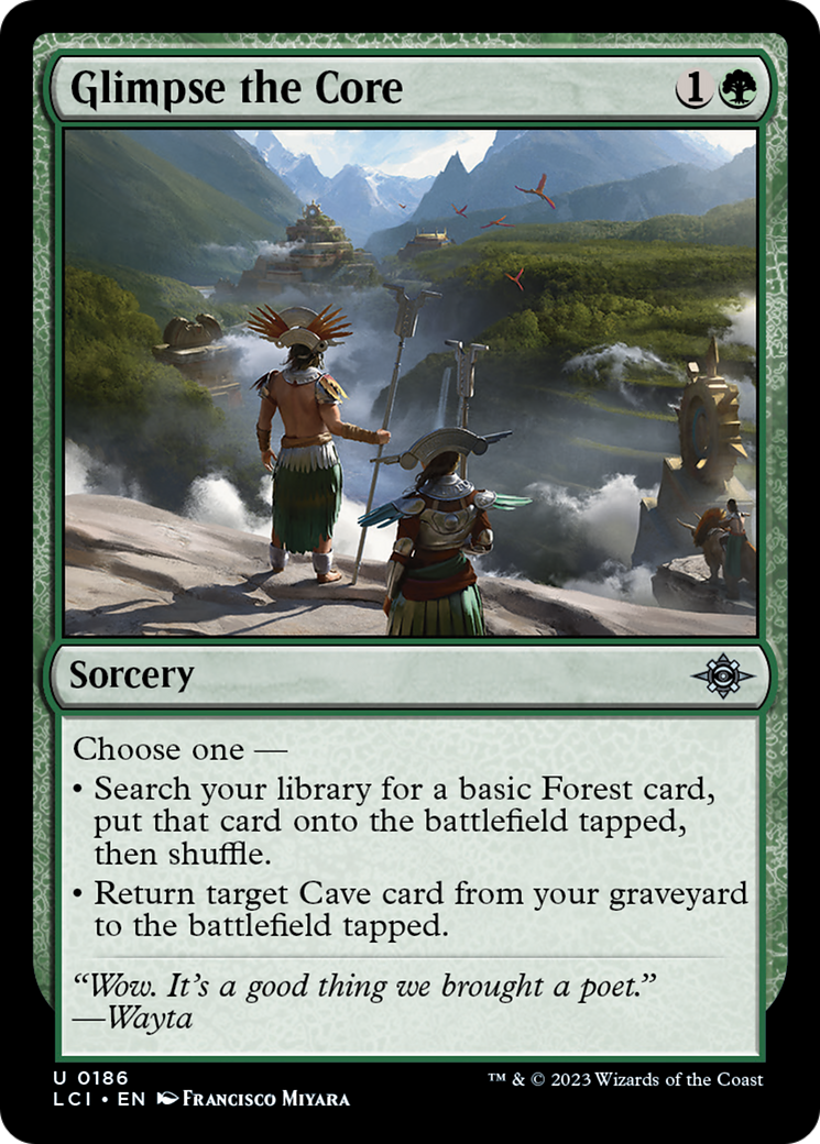 Glimpse the Core [The Lost Caverns of Ixalan] | Tacoma Games