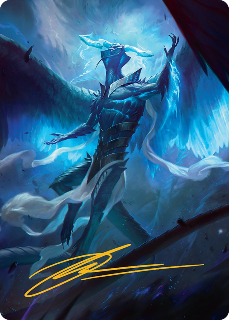 Ugin, Eye of the Storms Art Card (1/54) [Tarkir: Dragonstorm Art Series] | Tacoma Games