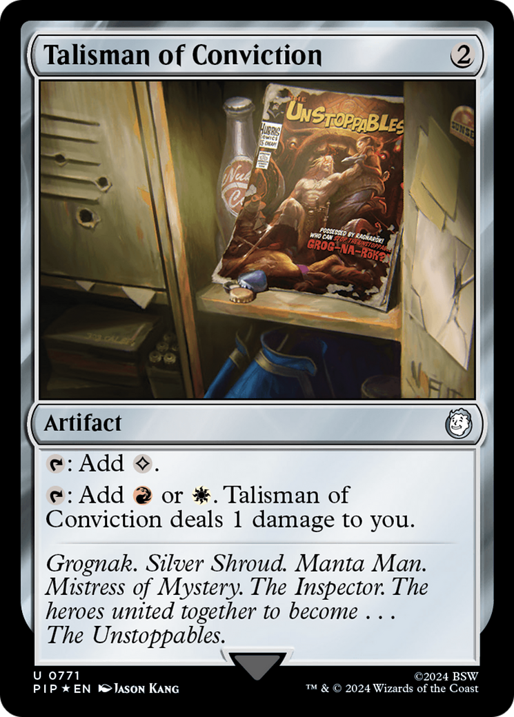 Talisman of Conviction (Surge Foil) [Fallout] | Tacoma Games