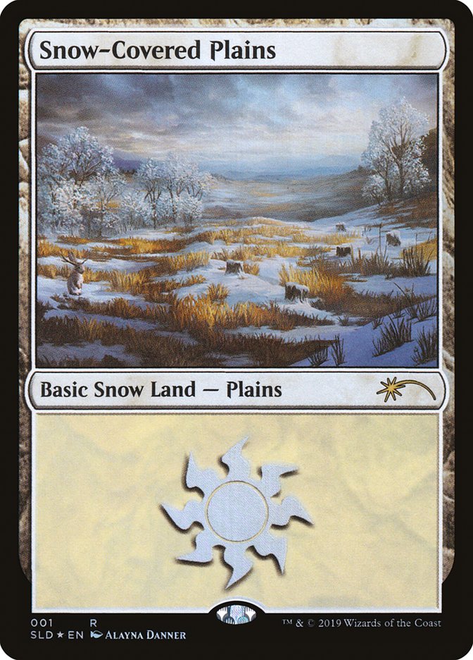 Snow-Covered Plains (001) [Secret Lair Drop Series] | Tacoma Games
