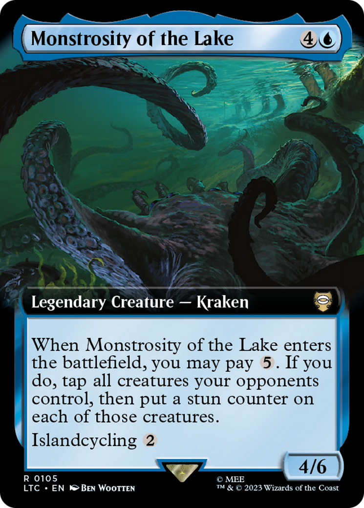 Monstrosity of the Lake (Extended Art) [The Lord of the Rings: Tales of Middle-Earth Commander] | Tacoma Games