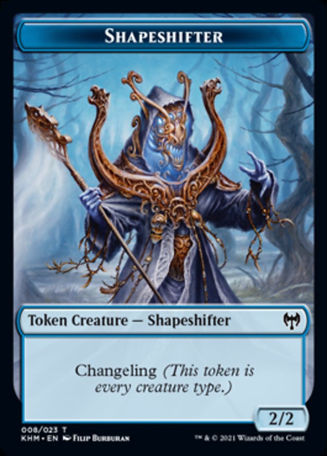 Shapeshifter Token [Kaldheim Tokens] | Tacoma Games