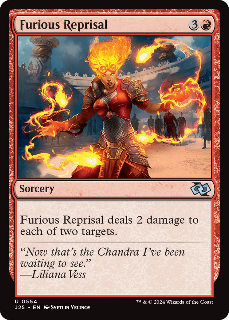 Furious Reprisal [Foundations Jumpstart] | Tacoma Games