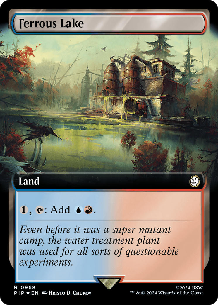 Ferrous Lake (Extended Art) (Surge Foil) [Fallout] | Tacoma Games