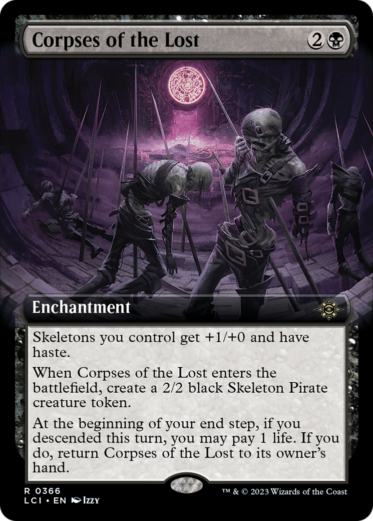 Corpses of the Lost (Extended Art) [The Lost Caverns of Ixalan] | Tacoma Games